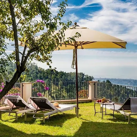 Charming Tuscan With Stunning Seaview & Pool Villa Culla