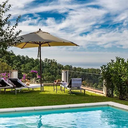 Charming Tuscan With Stunning Seaview & Pool Culla